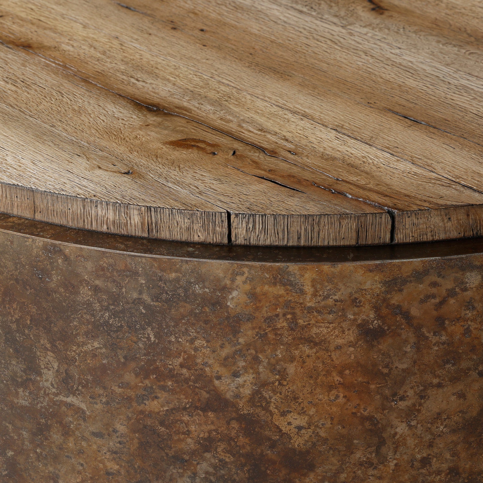 Kipp Coffee Table - Burnt Bleached Oak Resawn - Image 5