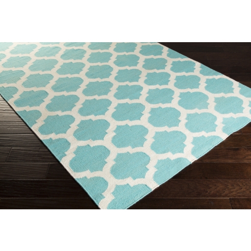 Frontier Blue Indoor 2' x 3' Handmade Rug - Image 2