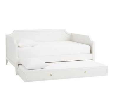 Ava Regency Daybed & Trundle Set, Full, Simply White - Image 0