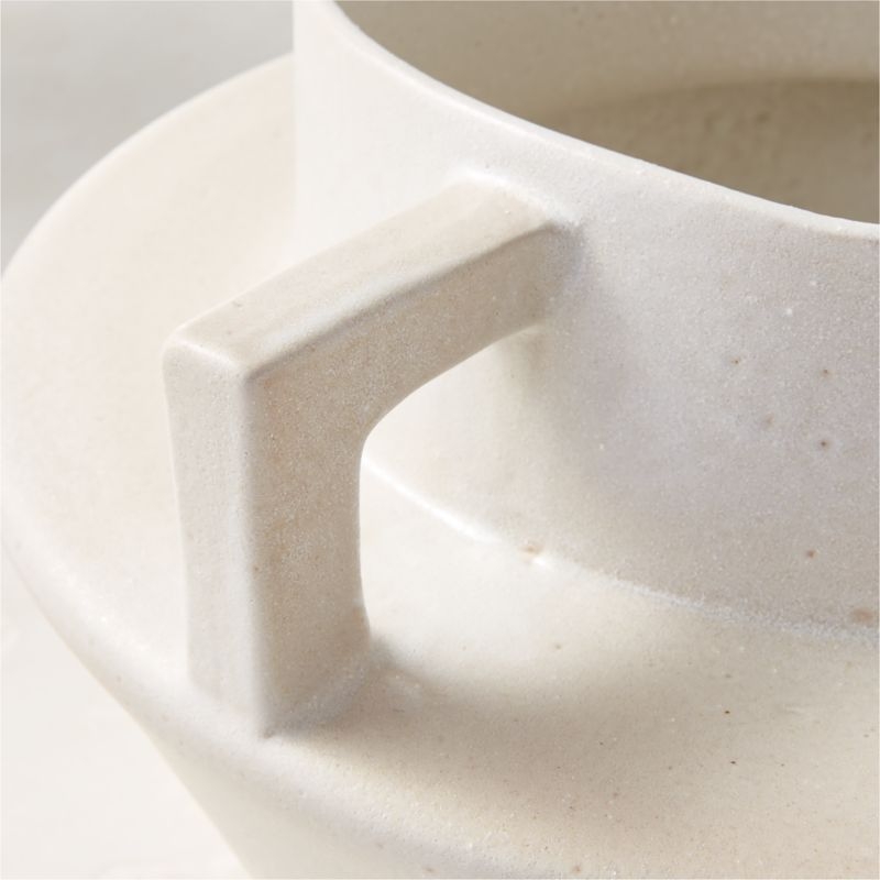 Masa White Terracotta Vase - Image 2