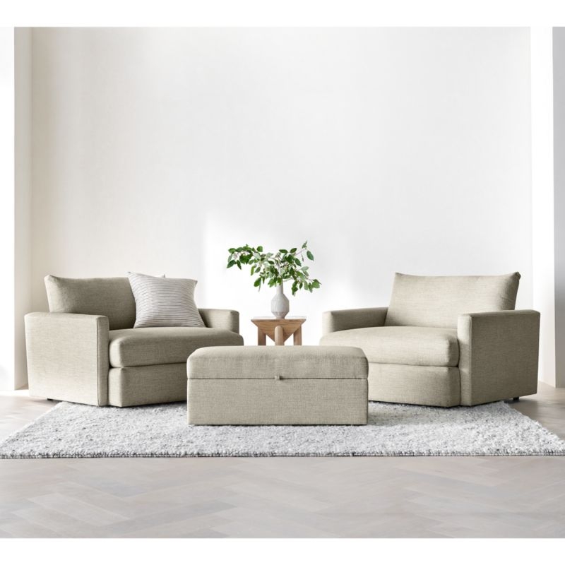 Lounge Deep 40" Swivel Chair - Image 1