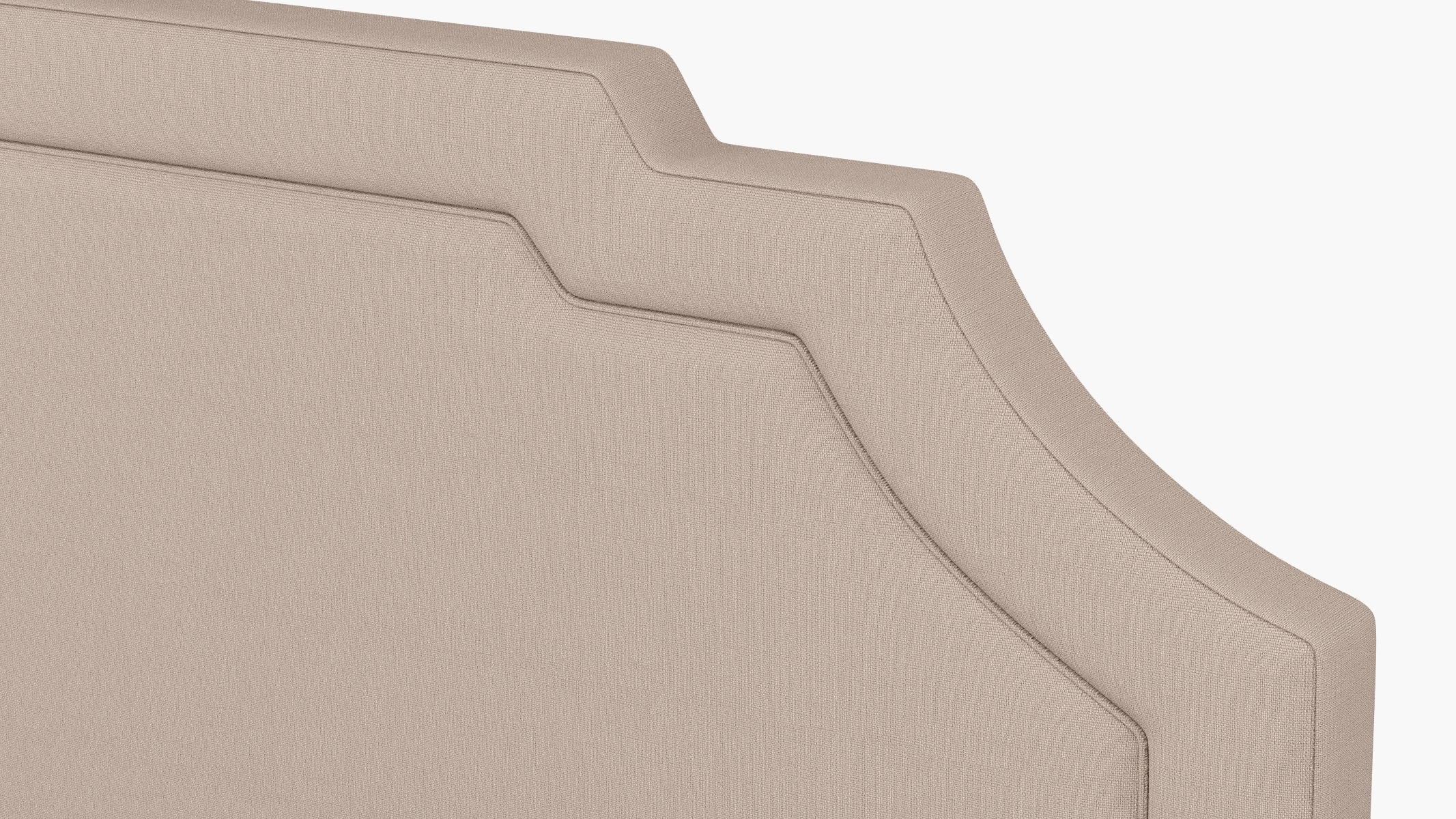 Art Deco Headboard, Husk Everyday Linen, Queen - Image 2