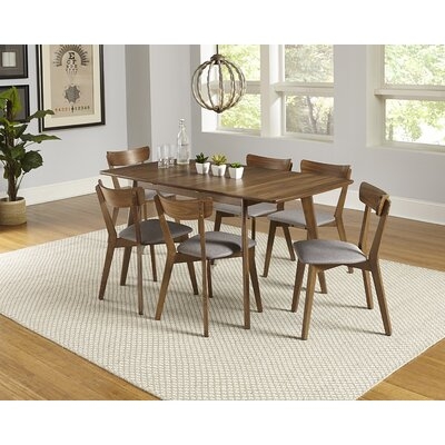 Rockaway 7 Piece Extendable Solid Wood Dining Set - Image 0