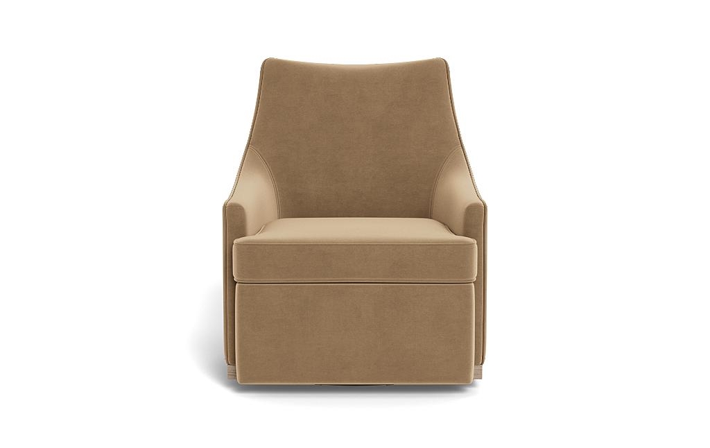 Kingsley Swivel Chair with Contrast Piping - Image 0