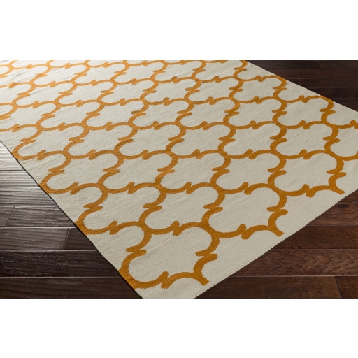 Vogue Beige Indoor 2' x 3' Handmade Rug - Image 1