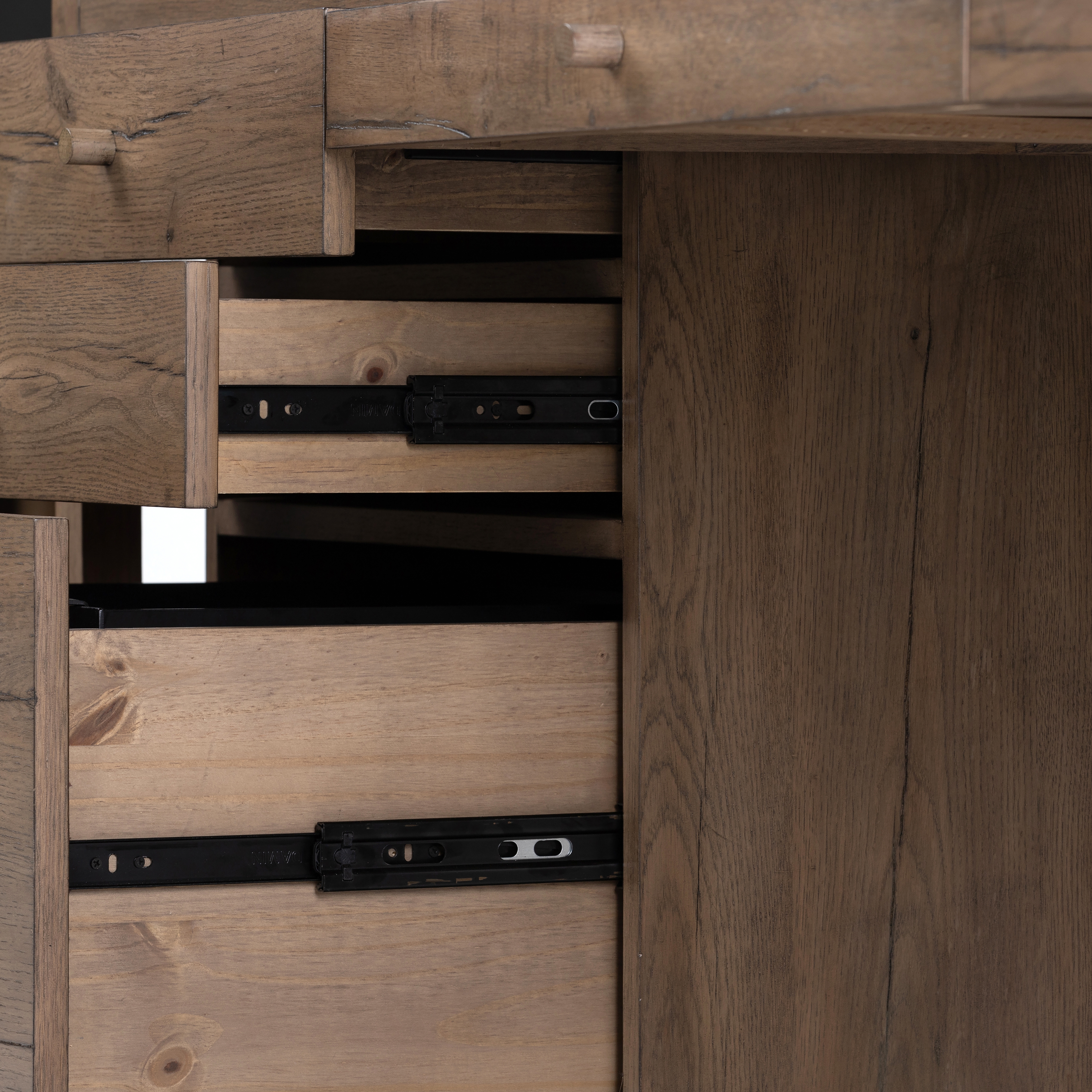 Suspension Desk-Grey Oak - Image 10