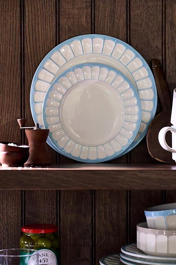 The Latte Stoneware Side Plates, Set of 4: Boulevard Edition - Image 0