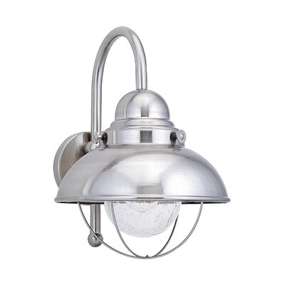 Audrey Seeded Glass Outdoor Barn Light