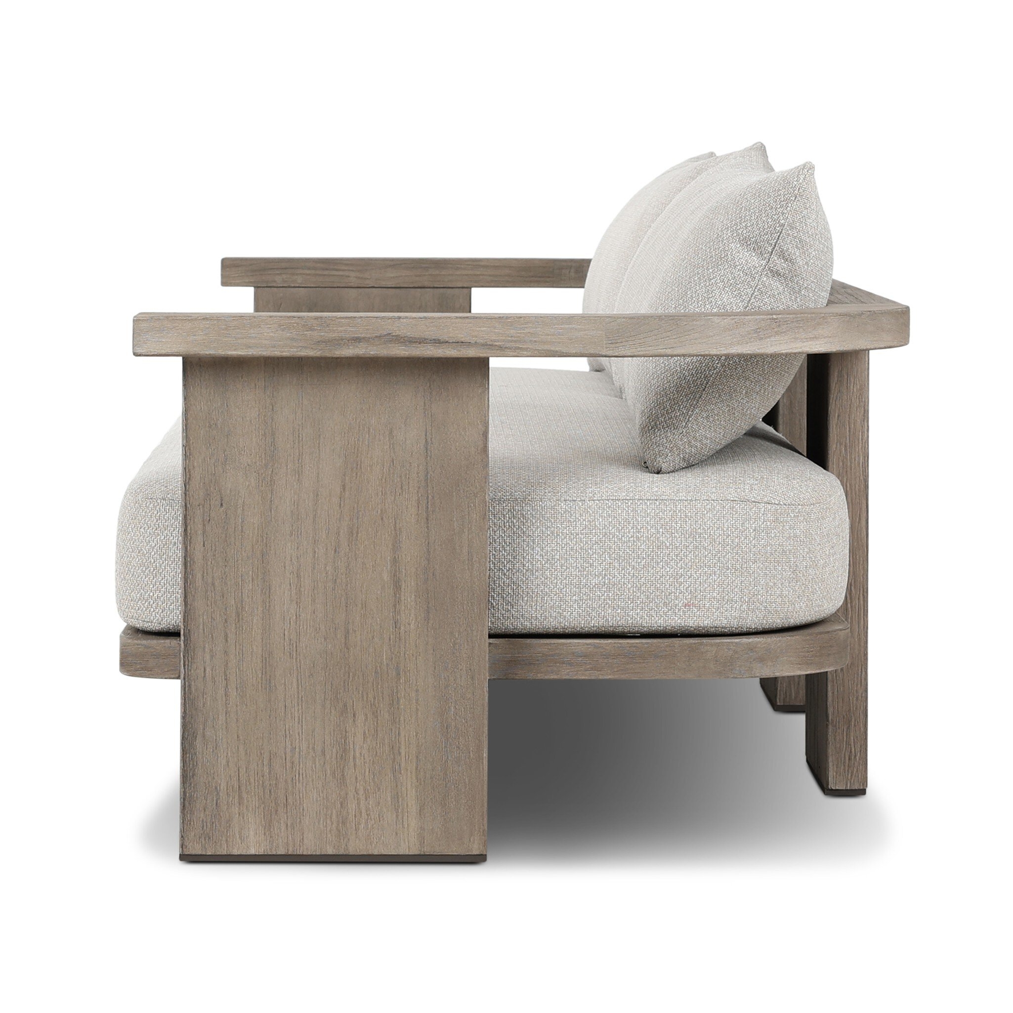 Tahana Outdoor Sofa-96" - Hayes Fog - Image 2