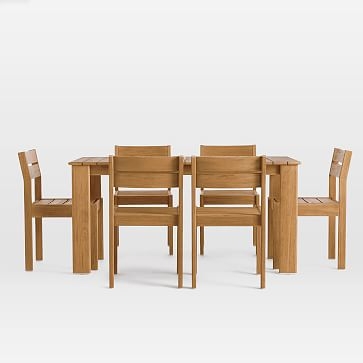 Playa Outdoor Dining Table + Chairs Set - Image 0