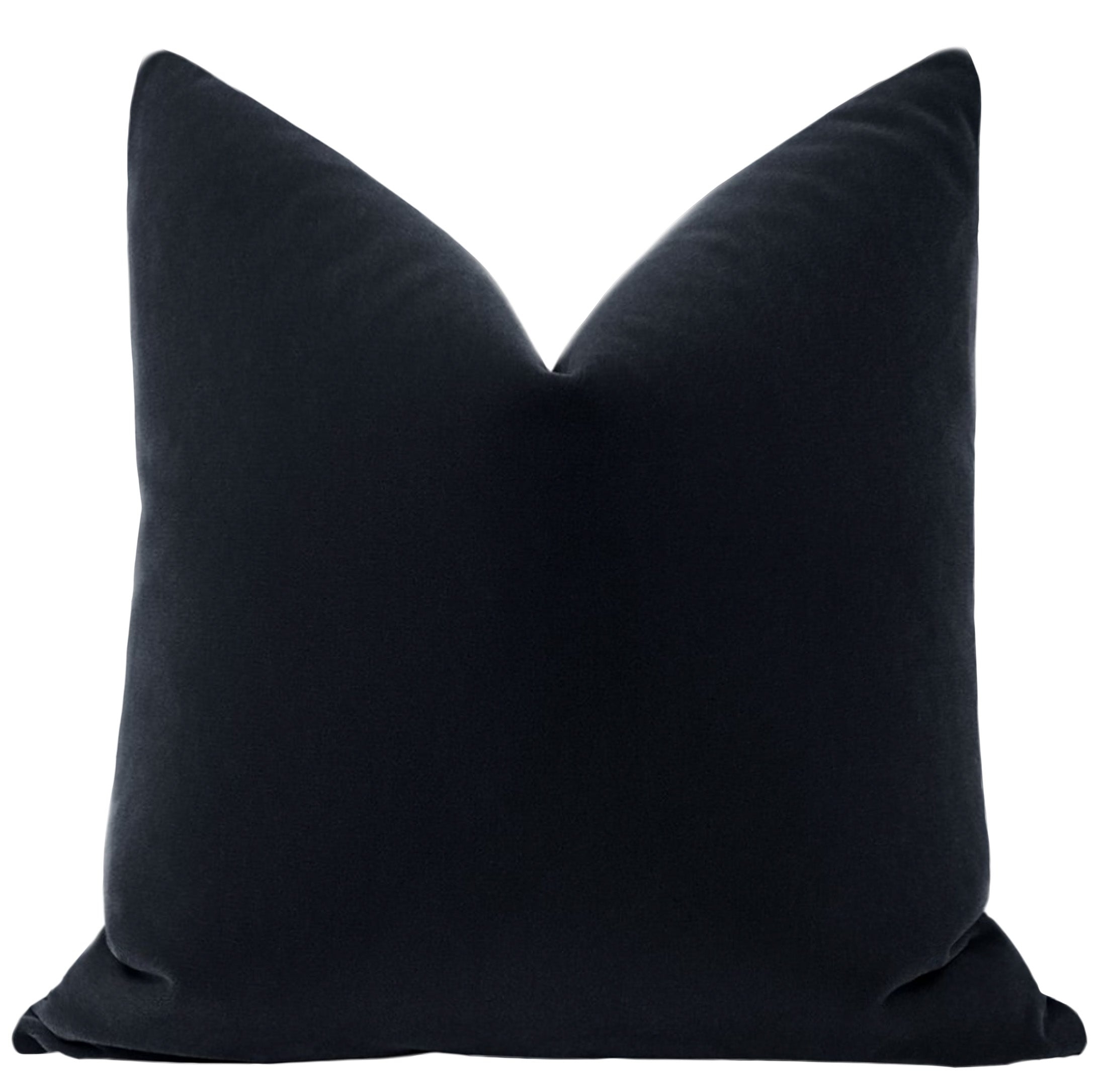 MOHAIR VELVET // GRAPHITE - BY THE YARD - Image 0