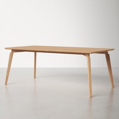 Agneta Solid Wood Dining Table - Image 0