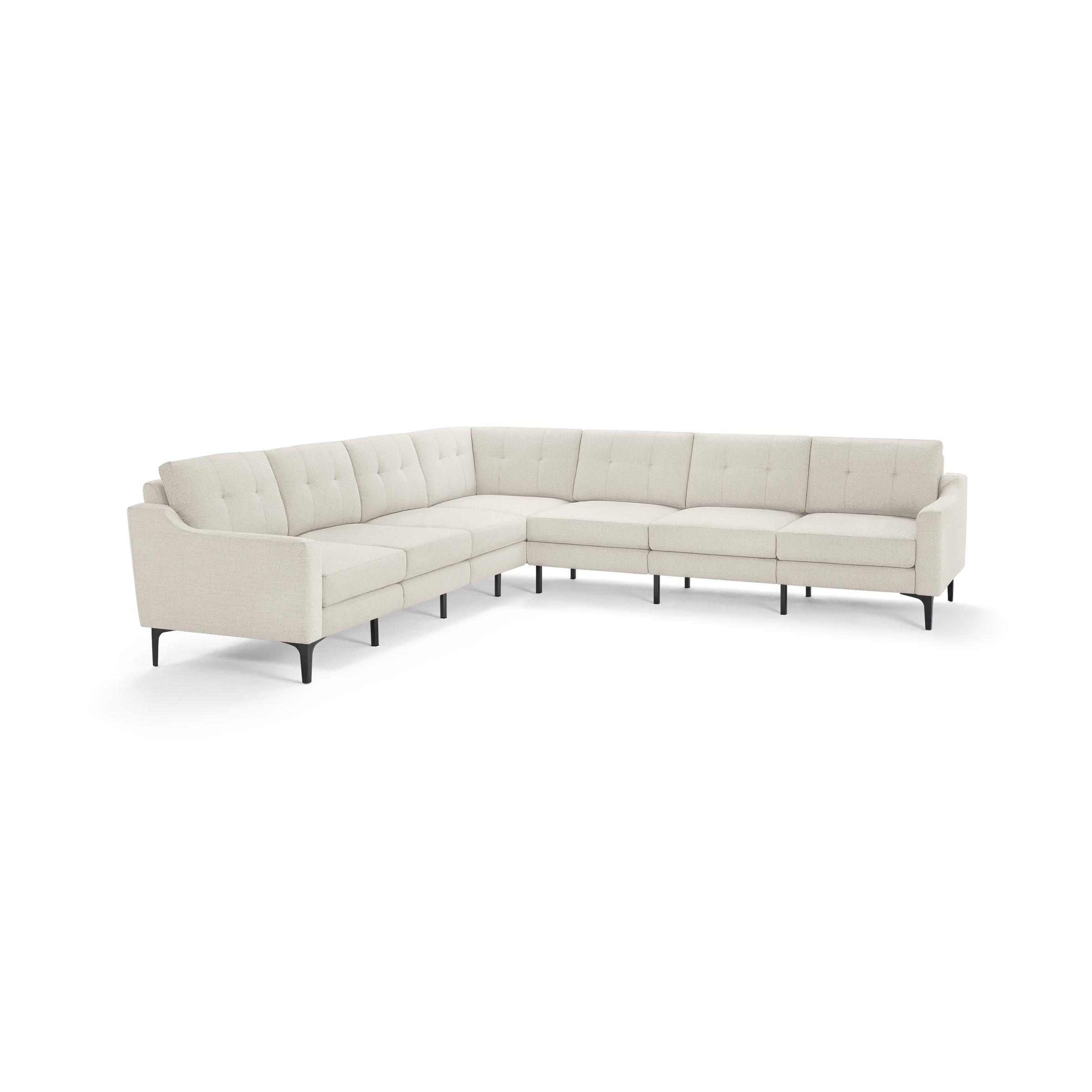 Nomad 7-Seat Corner Sectional in Ivory - Image 0