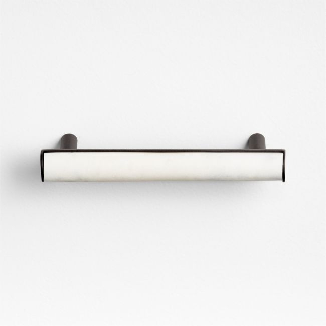 Mason Marble Hardware 4" Black Bar Pull - Image 0