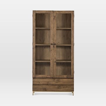 Reclaimed Pine Windowed Cabinet - Image 2