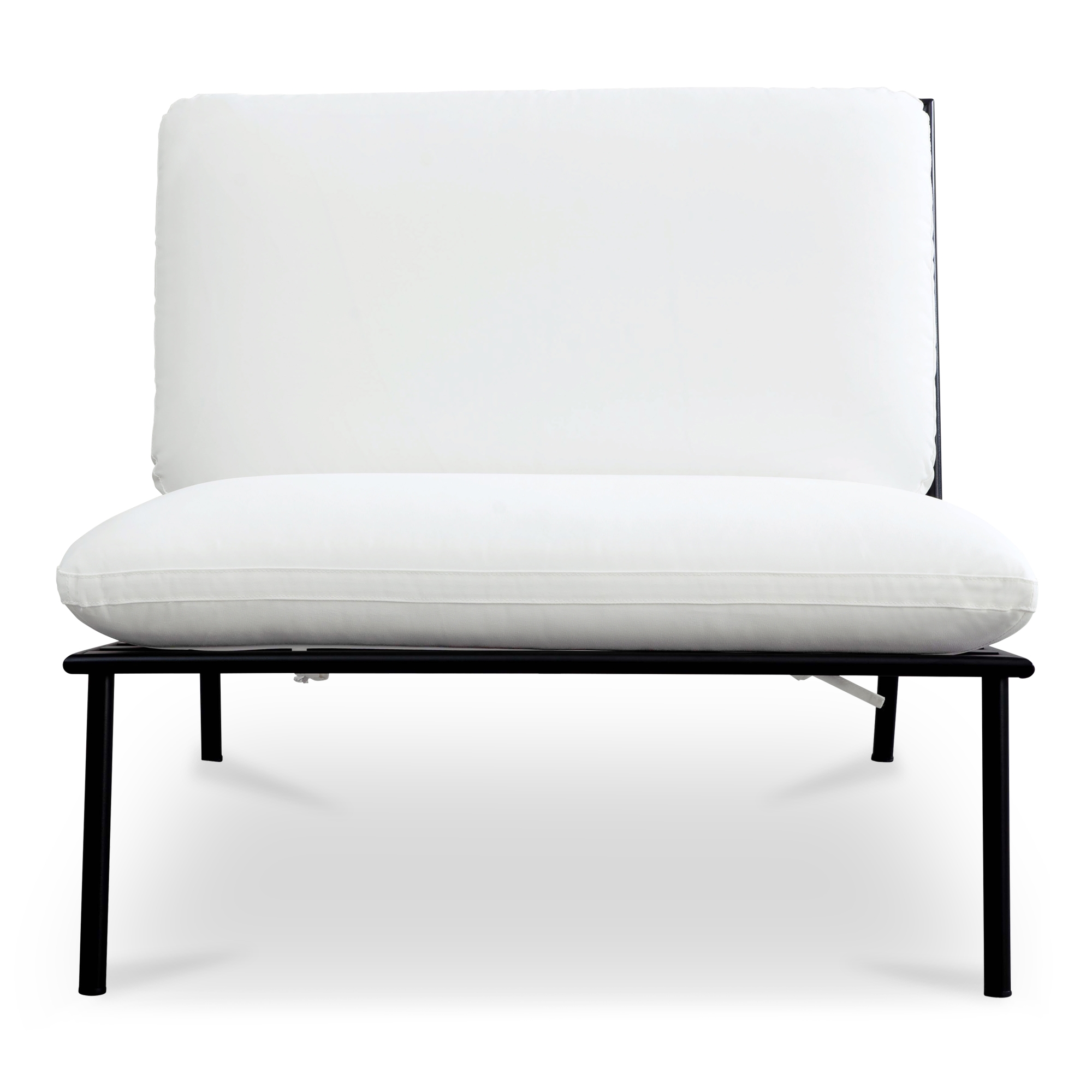 Salma Outdoor Accent Chair White - Image 0