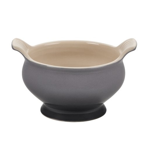 Le Creuset Vancouver Heritage Soup Bowl, Oyster Grey - Image 0