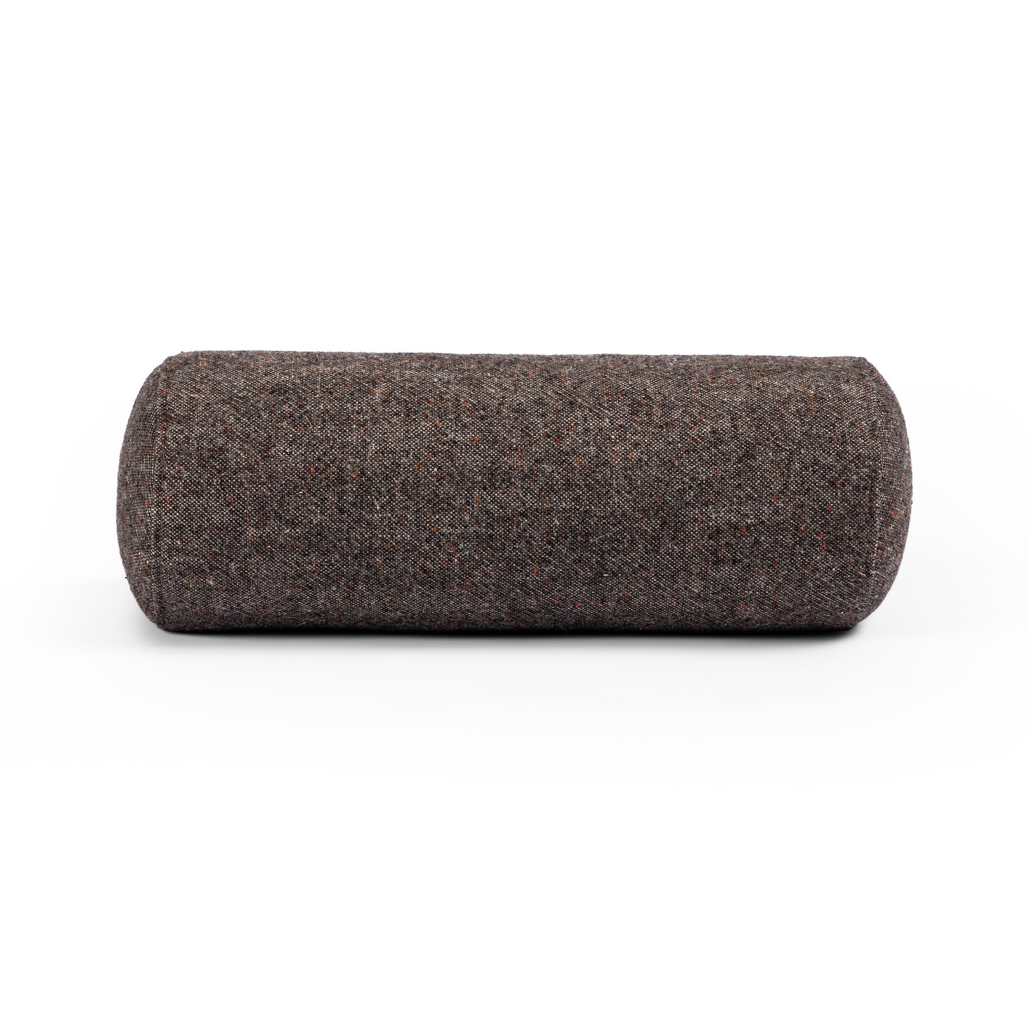 Stonewash Linen Bolster Pillow - Hasselt Ebony - Image 8