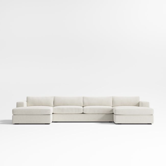 Oceanside 3-Piece Double Chaise Sectional Sofa - Image 0