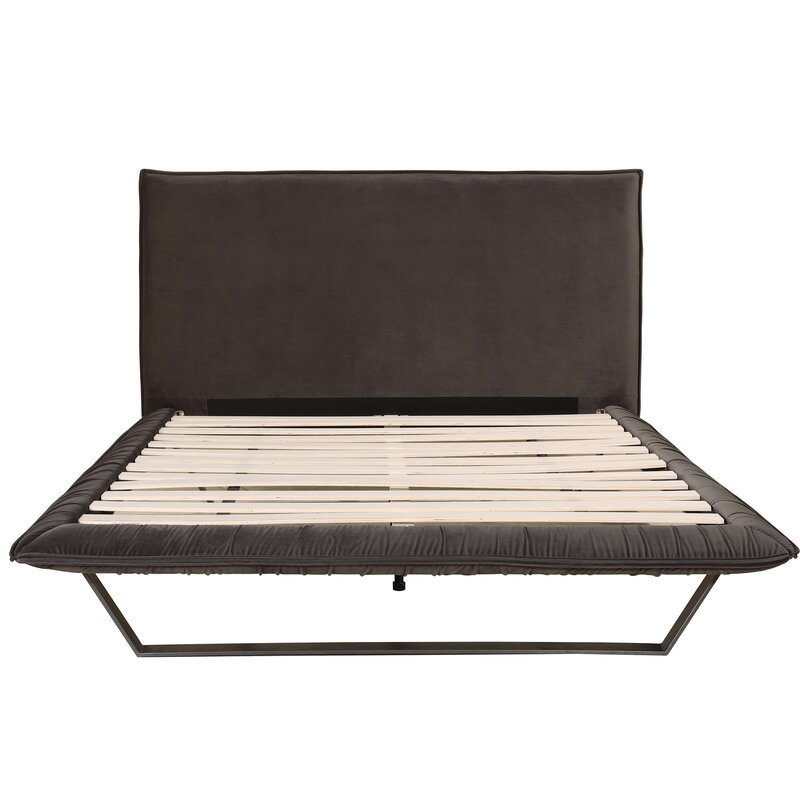 Moe's Home Collection Manilla Queen Bed Slate - Image 0