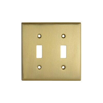 Empire 2-Gang Double Toggle Light Switch Wall Plate - Image 0