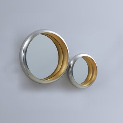 Round Nested Mirrors - Set Of 2 - Image 0