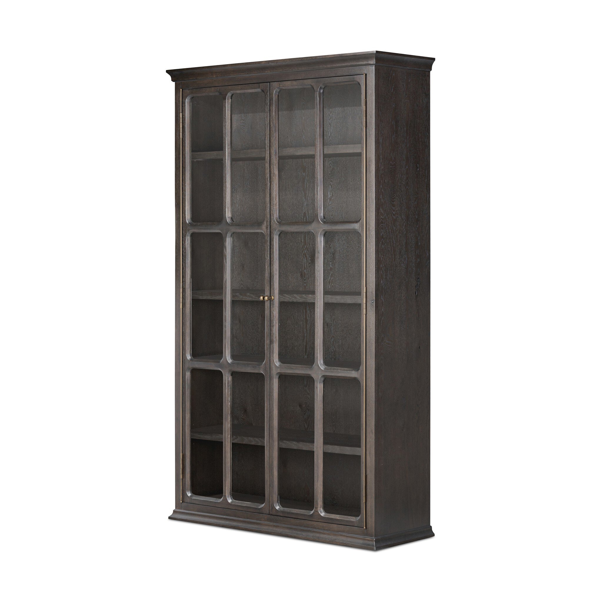 Dawes Cabinet - Smoked Black Oak - Image 1
