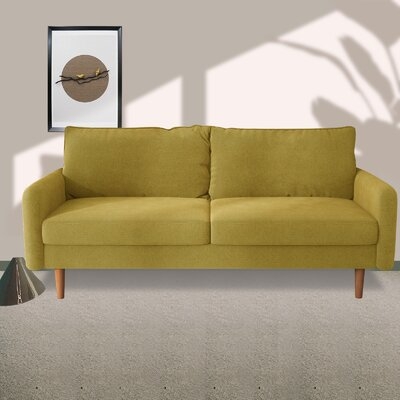 Wadena 71.6" Velvet Round Arm Sofa - Image 0