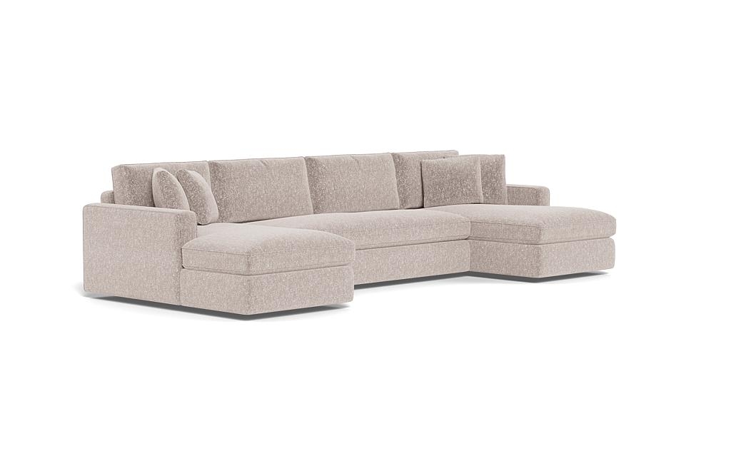 James 3-Piece 4-Seat U Chaise Sectional - Image 1