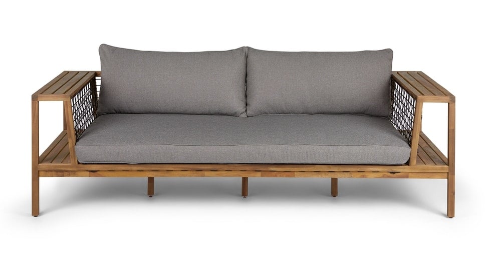 Callais Taupe Gray Sofa - Image 0
