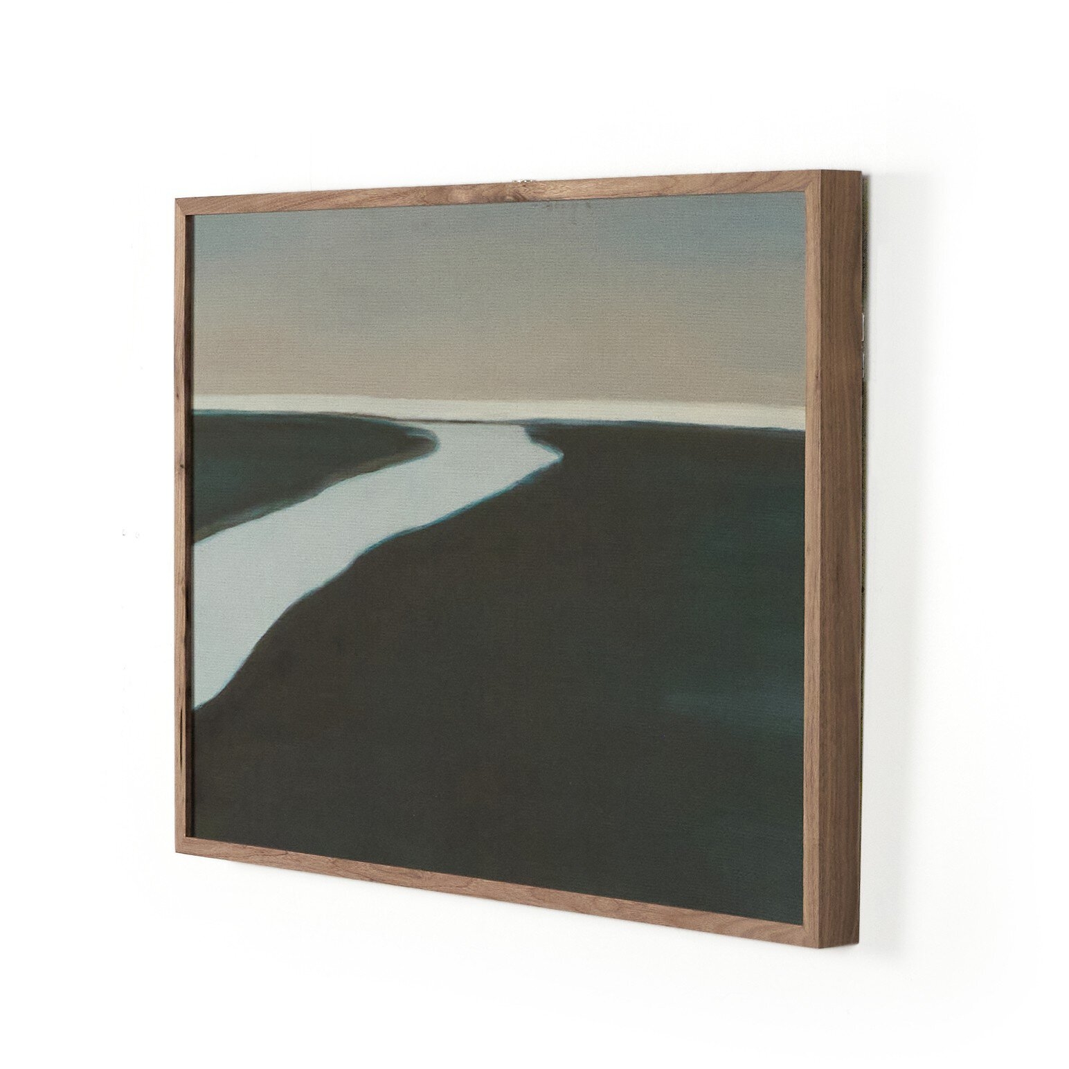 Minimal Landscape 14 by Roseanne Kenny - Rustic 2.5 Walnut - Image 2