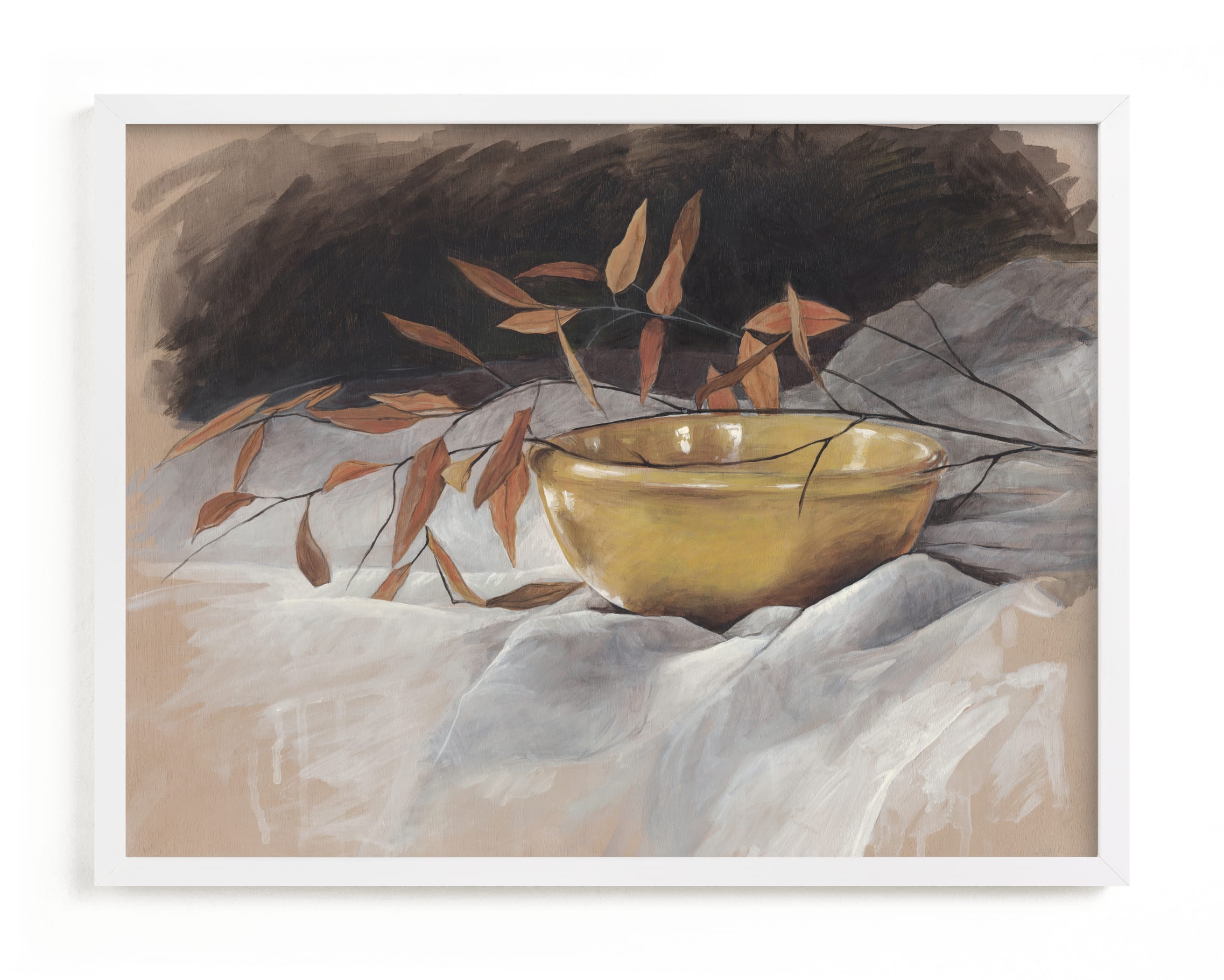 Yellow Bowl Limited Edition Fine Art Print 2 - Image 0