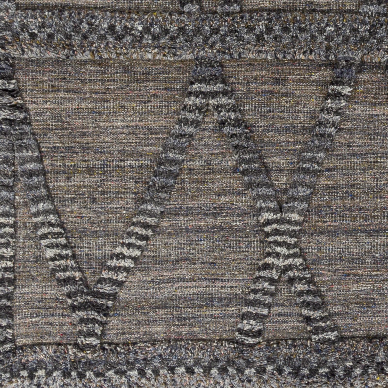Cadiz Brown Indoor 2'6" x 8' Handmade Rug - Image 1
