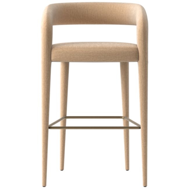 Lisette Bar Stool Coverlet Wheat - Image 0