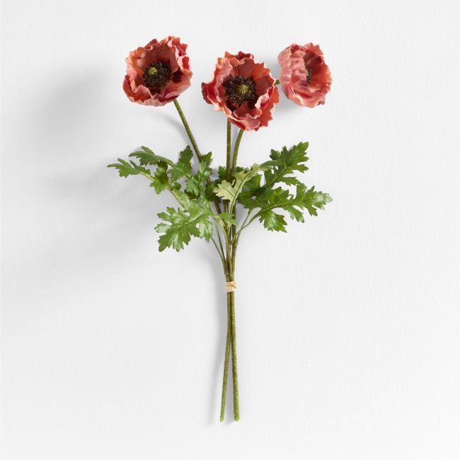 Faux Copper Floral Stem 24", Set of 3 by Abigail Ahern - Image 0
