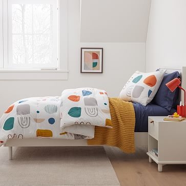 Modern Mix Comforter, Standard Sham, WE Kids - Image 3