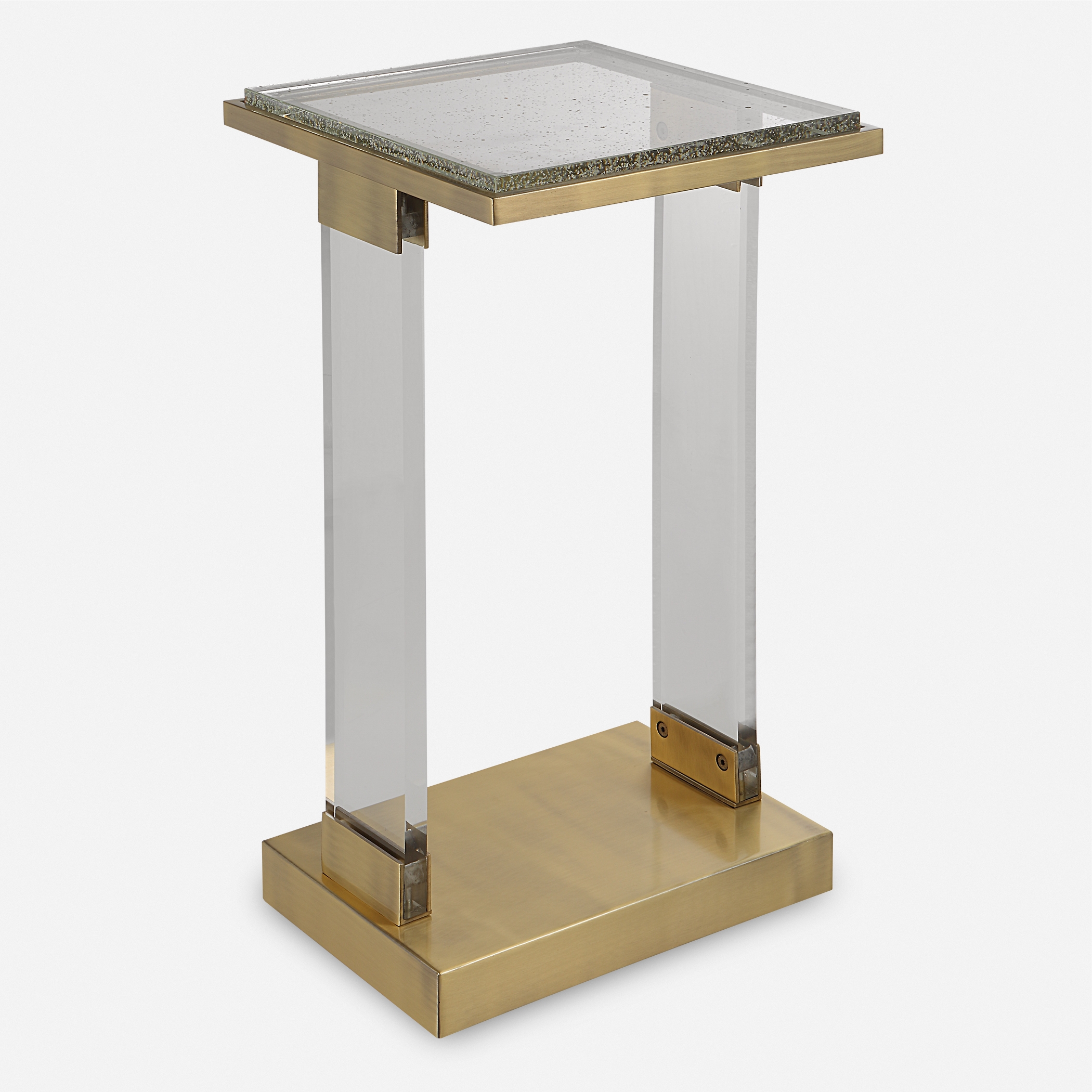 Muse Seeded Glass Accent Table - Image 0