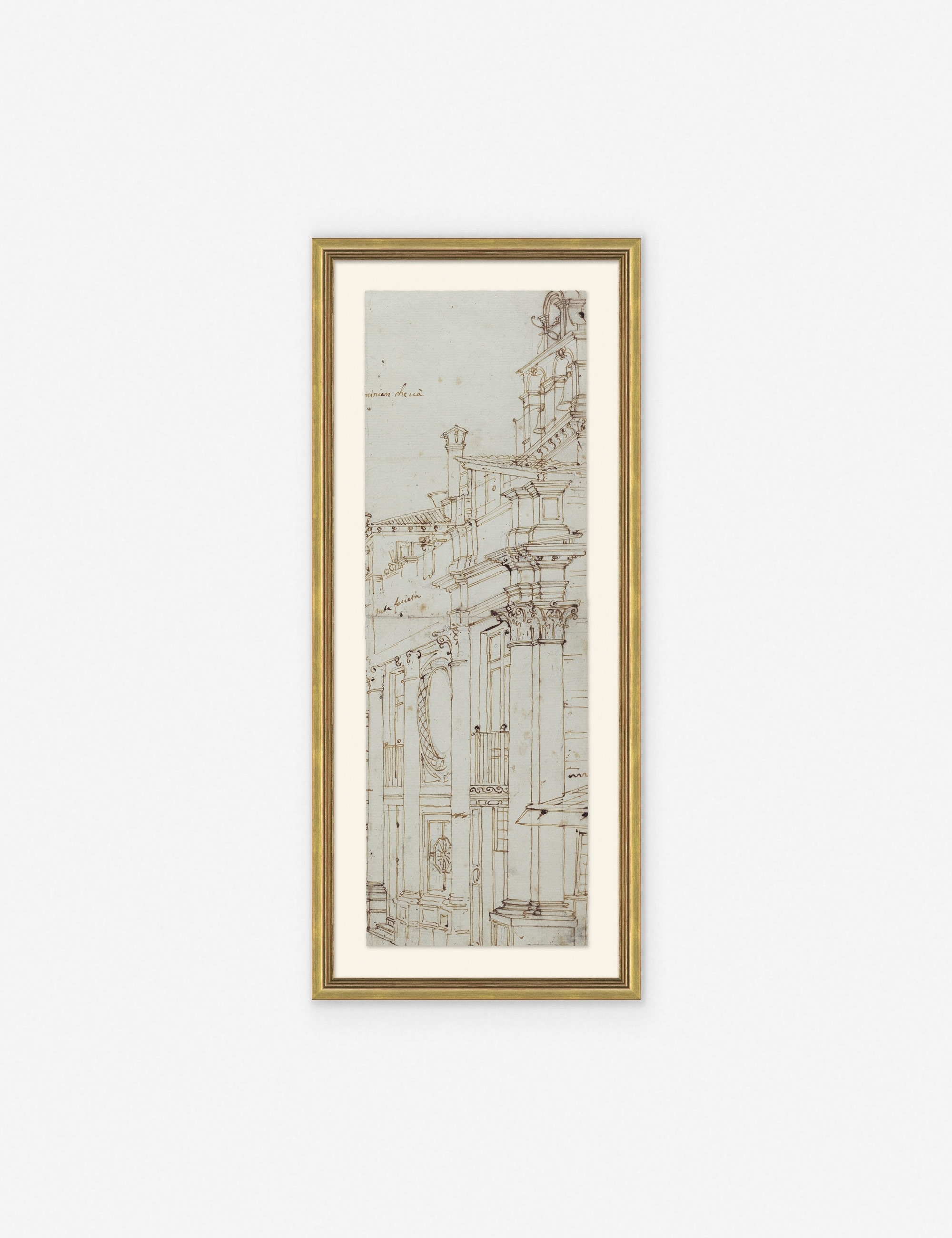 'Da Vinci Drawing' Prints (Set of 2) - Image 1