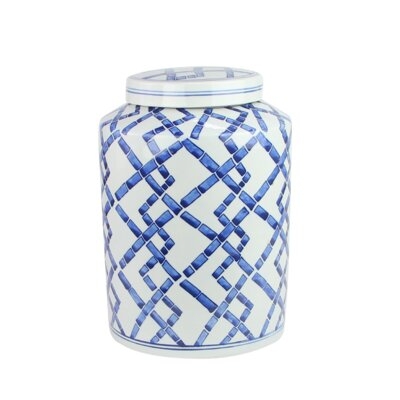 Arterburn 13" Porcelain Jar - Image 0