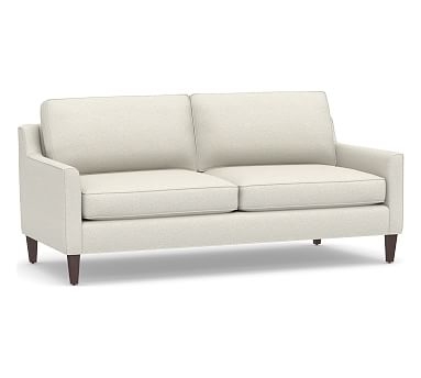 Beverly Upholstered Sofa 80", Polyester Wrapped Cushions, Performance Boucle Oatmeal - Image 0