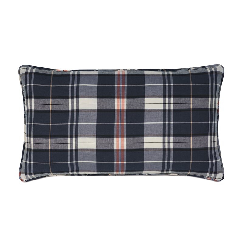 Eastern Accents Bellingham Plaid Lumbar Pillow Cover & Insert - Image 0