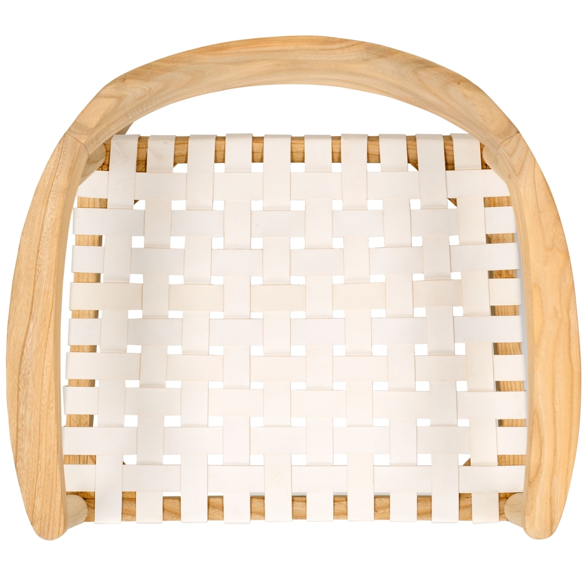 Amycus Accent Chair - White / Natural - Safavieh - Image 5