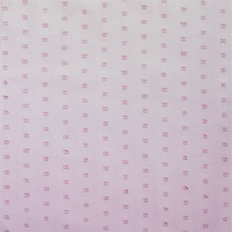 63" Sheer Dobby Lilac Curtain Panel - Image 3