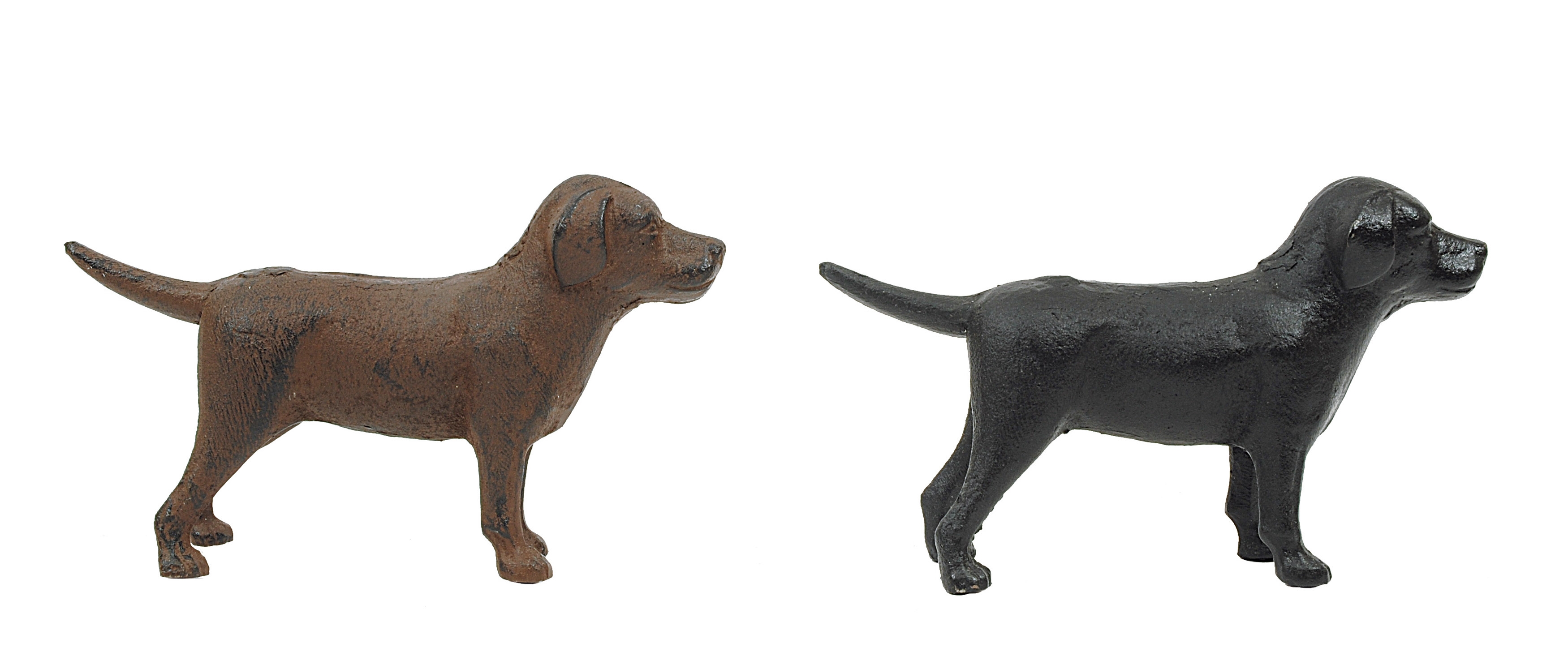 Cast Iron Lab Figurines (Set of 2 Colors) - Image 0