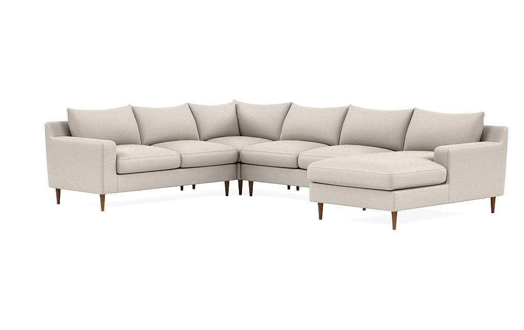 Sloan 4-Piece Corner Sectional Sofa with Right Chaise - Image 2