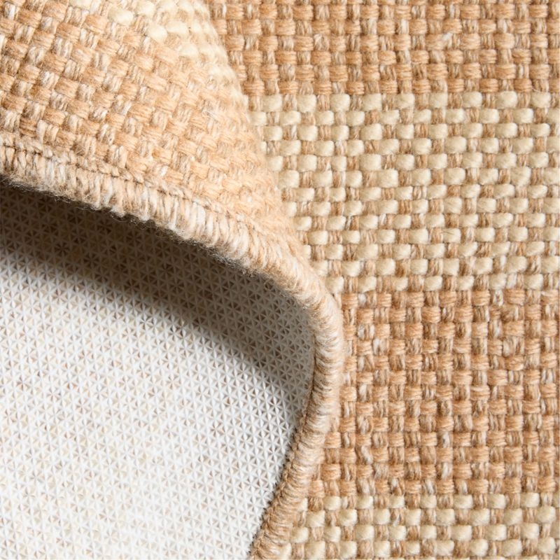 Stripe Performance Ivory and Natural Indoor/Outdoor Doormat 18"x30" - Image 2