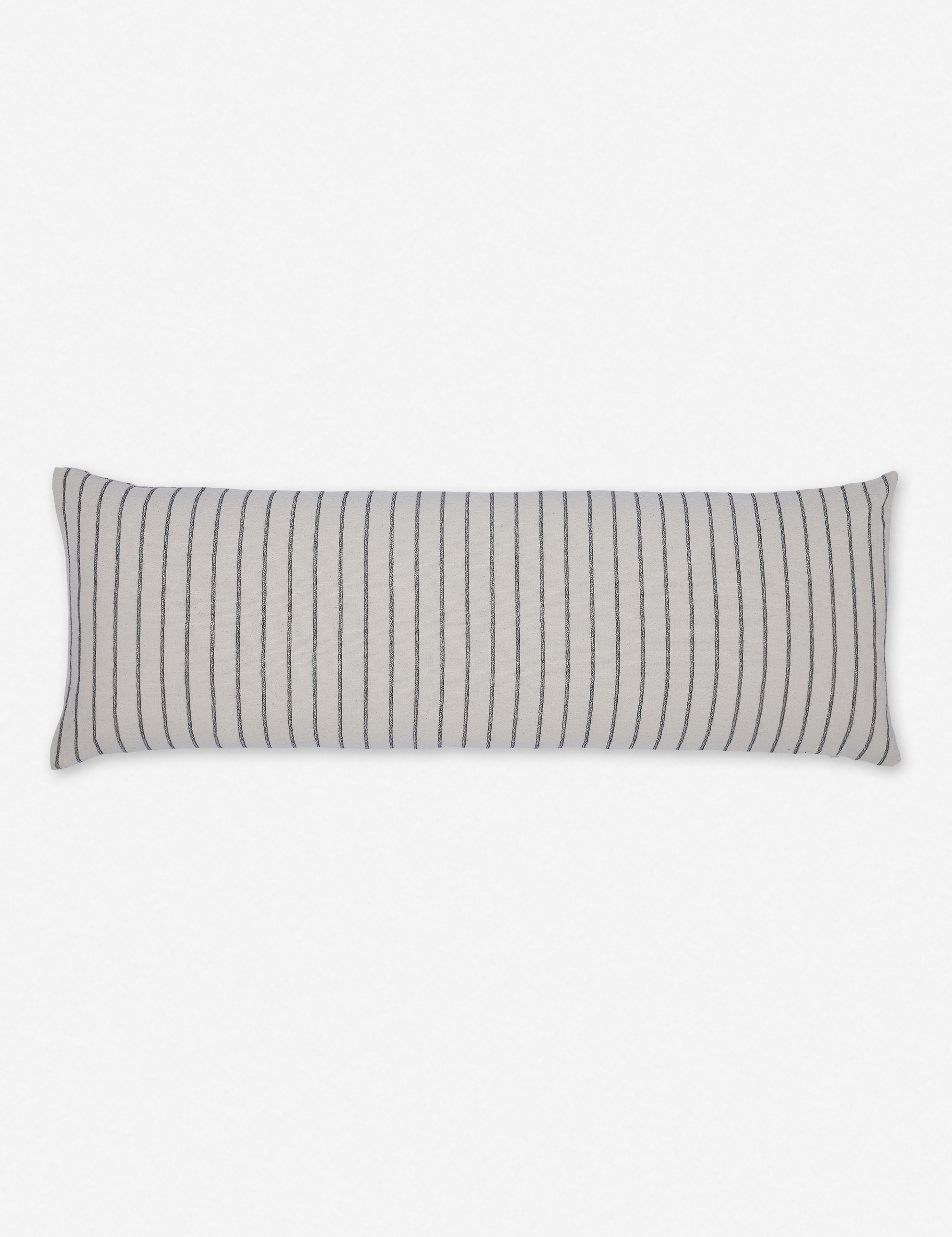 Ojai Long Lumbar Pillow, Black - 40 x 14 - Image 2