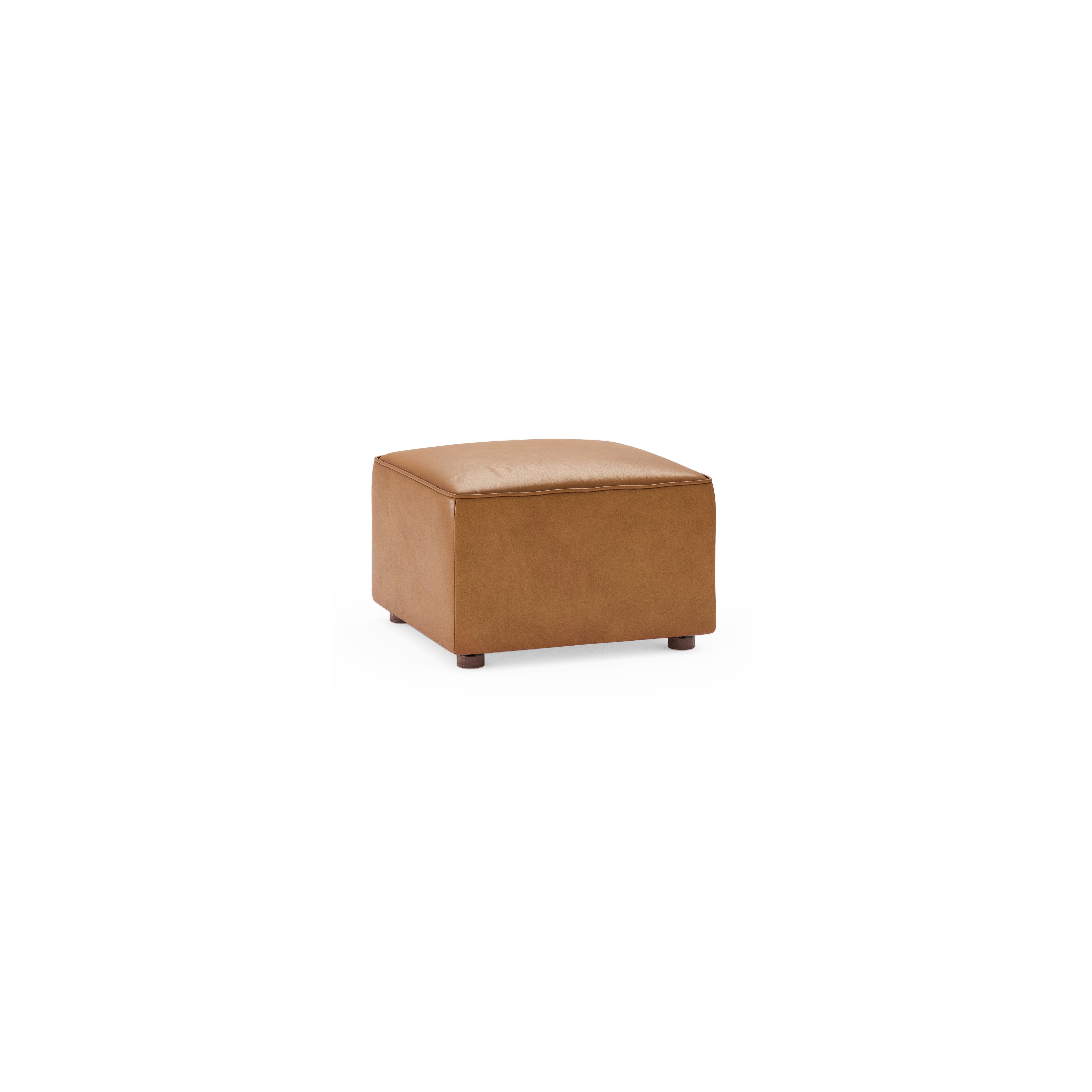 Burrow Mambo Ottoman, Leg Finish: WalnutLegs - Image 0