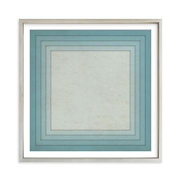 Depth, White Wood Frame, 11"x11" - Image 3