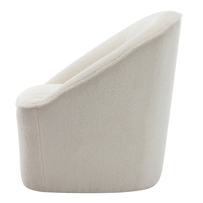 Deshaune 31.5'' Wide Swivel Barrel Chair - Image 7